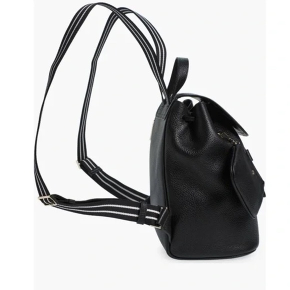 Kate Spade Black Pebbled Leather Backpack main image 8
